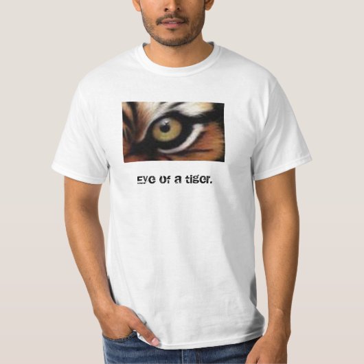 T-shirt oeil de tigre (Devant)