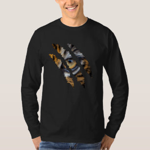 T-shirt Œil de Tigre Safari Zoo Faune Animal Soigneur de Z