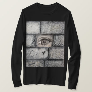 T-shirt "Oeil derrière le mur"