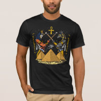 Oeil égyptien d'Ankh de Ra de Dieu d'Anubis des