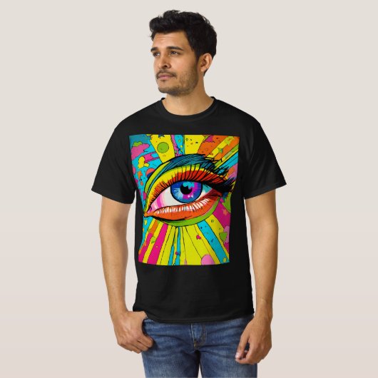 T-shirt Oeil espion (Devant entier)