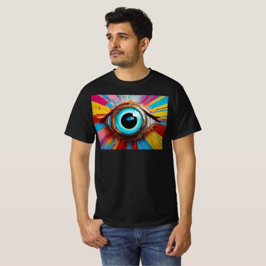 T-shirt Oeil espion (Devant entier)