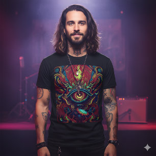T-shirt Oeil flamboyant - Art Visionnaire