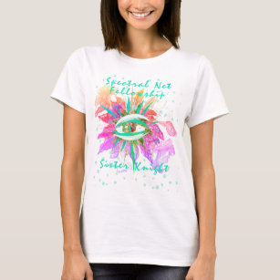 T-shirt Oeil Fleur Spectral Neuf Et Sage