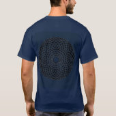 T-shirt Oeil géométrique de Mandala Toroid magique (Dos)