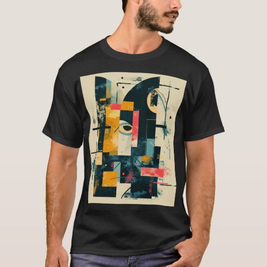 T-shirt Oeil jaune (Devant)