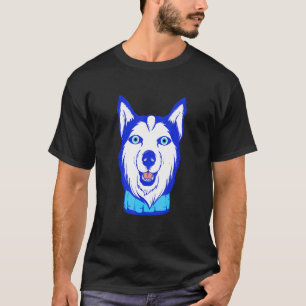 T-shirt Oeil Malin Chien Husky Pour Le Talisman Grec Charm