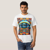 T-shirt Oeil psychédélique (Devant entier)