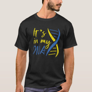 T-shirt Oekraïne Het is in mijn DNA door Oekraïne 