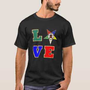 T-shirt Oes Love Soeur Ordre De L'Étoile Orientale Mère