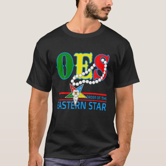 T-shirt OES Star Collier Ordre De La Mère Etoile Orientale (Devant)