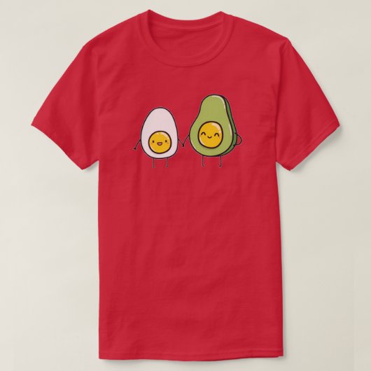 T-shirt Oeuf Avocado 1 (Design devant)
