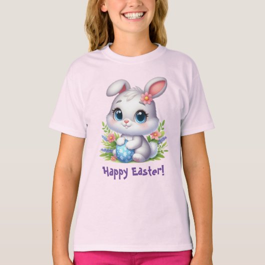 T-shirt Oeuf Bleu Bunny (Devant)