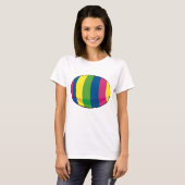 T-shirt Oeuf coloré (Devant entier)