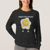 T-shirt Oeuf cool Pour Hommes Femmes Frites Pochées Protéi (Devant)