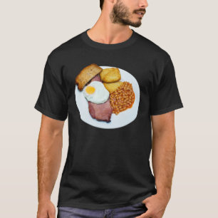 T-shirt Oeuf de gammon et haricots