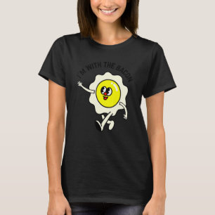 T-shirt Œuf de la Saint-Valentin Je suis avec le couple de