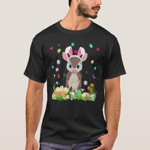 T-shirt Oeuf de Pâques Amusant Armadillo Dimanche de Pâque