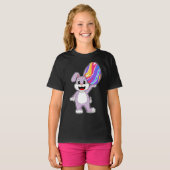 T-shirt OEuf de Pâques de Lapin (Devant entier)