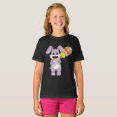 T-shirt OEuf de Pâques de Lapin (Devant entier)