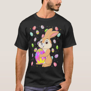 T-shirt OEuf de Pâques de lièvre Drôle OEil de Pâques dima