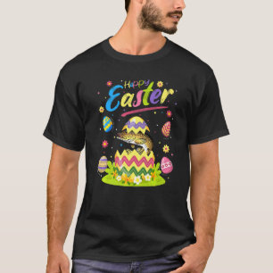 T-shirt Œuf de Pâques drôle Poisson Brochet du Nord Joyeus