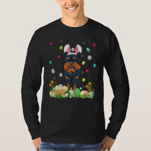 T-shirt Oeuf de Pâques Funny Bruxelles Griffon Chien Pâque