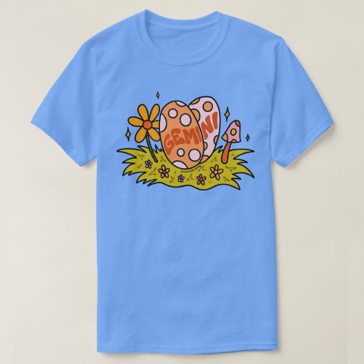 T-shirt Oeuf de Pâques Gemini (Design devant)