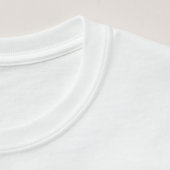 T-shirt Oeuf de Pâques Gemini (Détail - Col (en blanc))