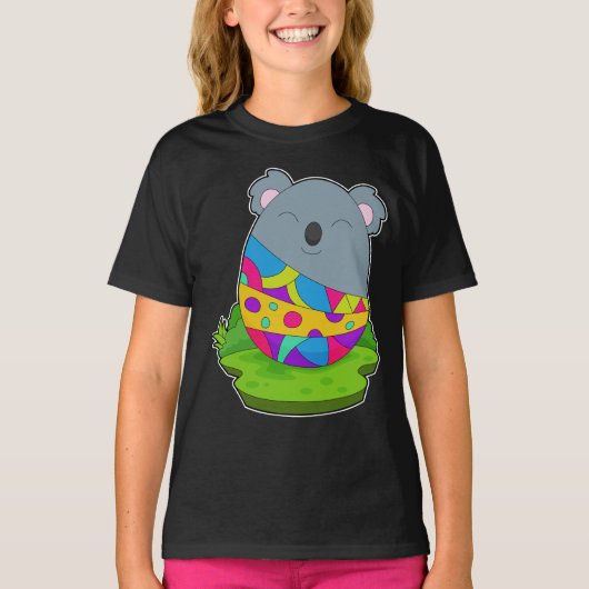 T-shirt OEuf de Pâques Koala (Devant)