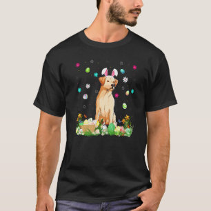 T-shirt Œuf de Pâques Labrador Retriever Chien Drôle de P
