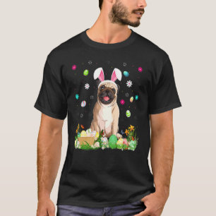 T-shirt Œuf de Pâques Pug Chien Drôle Dimanche de Pâques