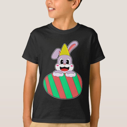 T-shirt OEuf de Pâques Rabbit Anniversaire (Devant)