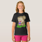 T-shirt OEuf de Pâques singe (Devant entier)