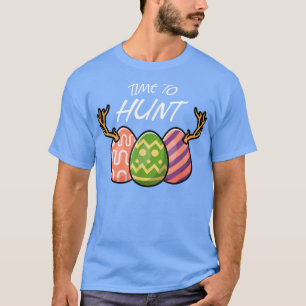 T-shirt Oeuf De Pâques Temps De Chasse Deer Drôle Pâques M