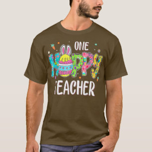 T-shirt Oeuf de Pâques Un Hobby Hoppy Enseignant Bunny Pâq