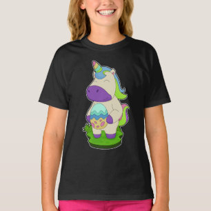T-shirt OEuf de Pâques Unicorne