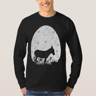 T-shirt Oeuf de Pâques Vintage style rétro Mule dimanche d