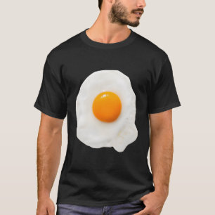 T-shirt Oeuf frit Halloween Jolk Petit déjeuner
