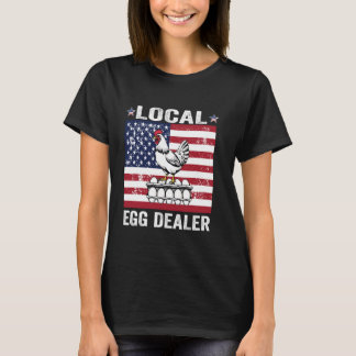 T-shirt Oeuf local Dealeru2013Funny Chicken Farmer 4ème de