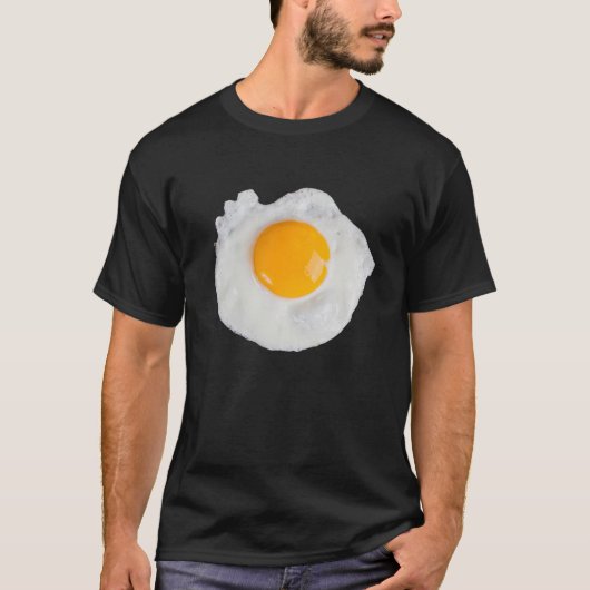 T-shirt Oeuf, Oeuf Frits, Oeuf Frampé, Oeuf Petit-Déjeuner (Devant)
