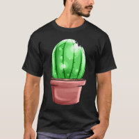 Oeuf Peint Ressemblant À Une Décoration De Cactus