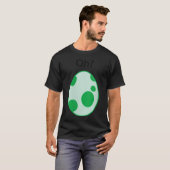 T-shirt Œuf qui éclot Oh (Devant entier)