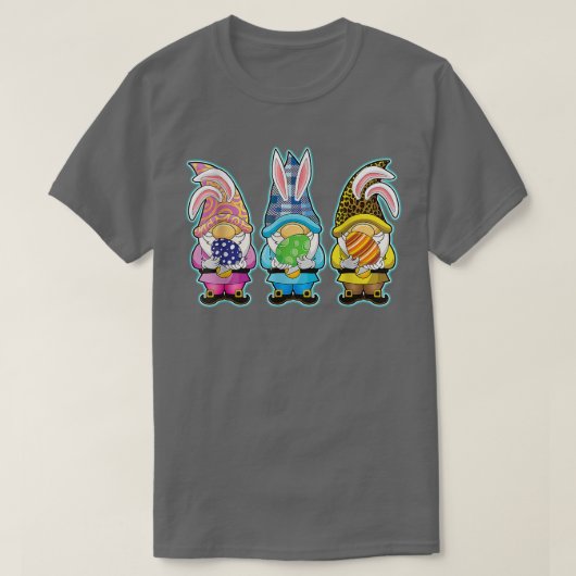 T-shirt OEuf roux de Pâques léopard (Design devant)