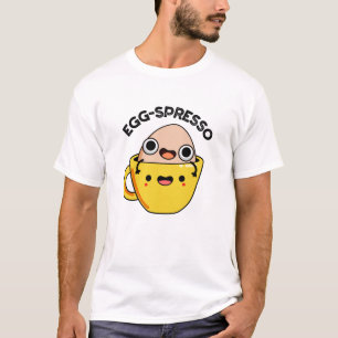 T-shirt Oeuf spresso Drôle Oeuf Coffee Pun