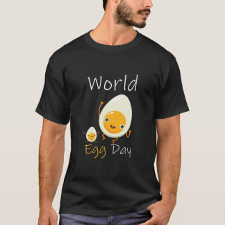 T-shirt OEufs amusants Amour Drôle Jour Mondial des OEufs