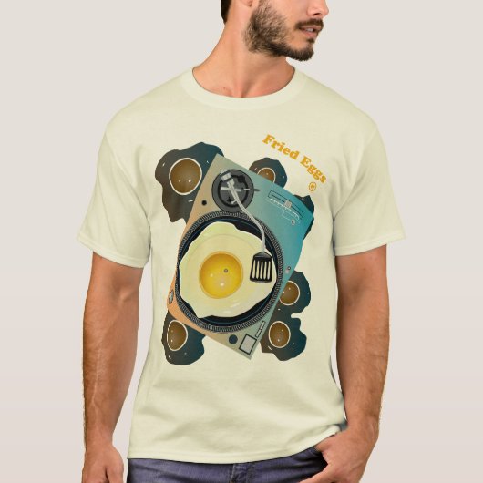 T-shirt Oeufs au plat (Devant)