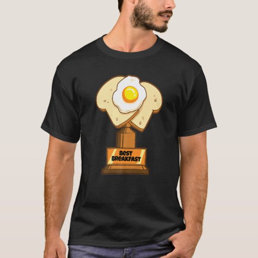 T-shirt OEufs Best Breakfast (Devant)