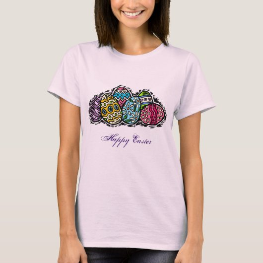 T-shirt OEufs colorés (Devant)