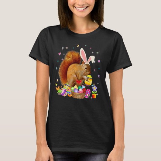 T-shirt Oeufs de lapin de Pâques Jour de Pâques Pâques (Devant)